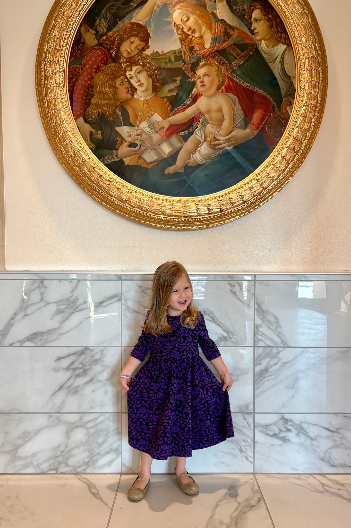 Little Girls Our Lady of Sorrows Dress