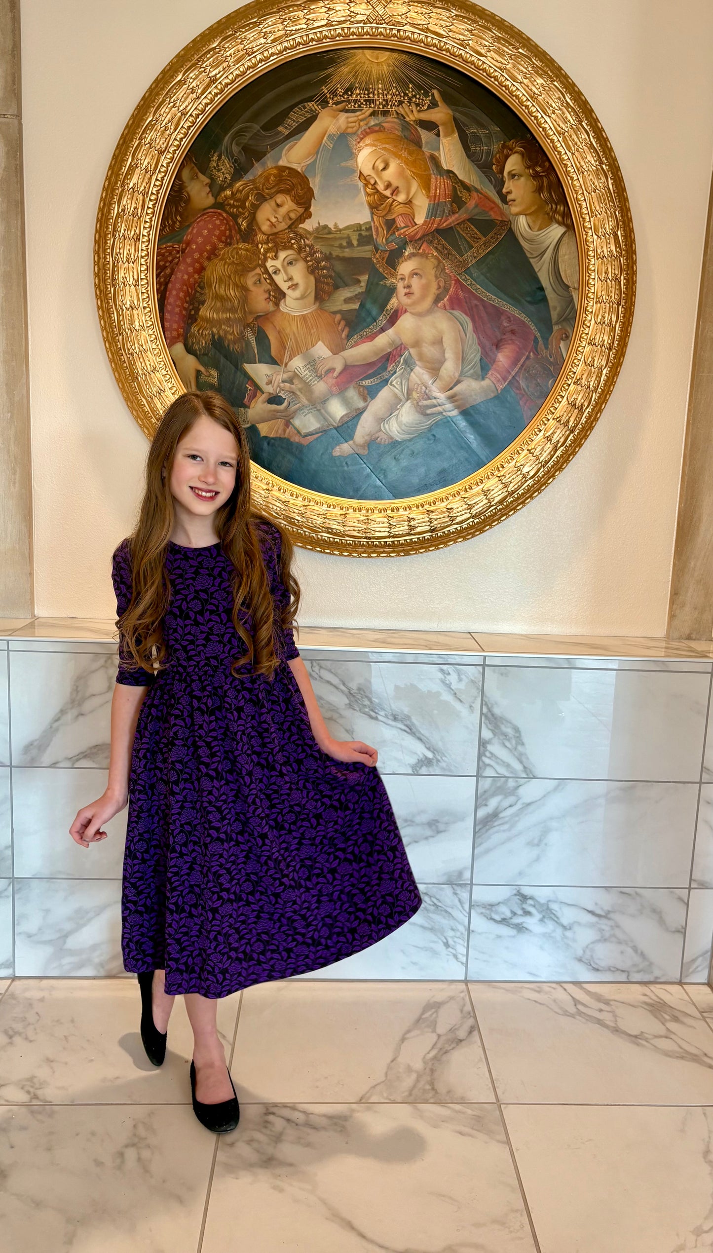 Tween's Our Lady of Sorrows Dress