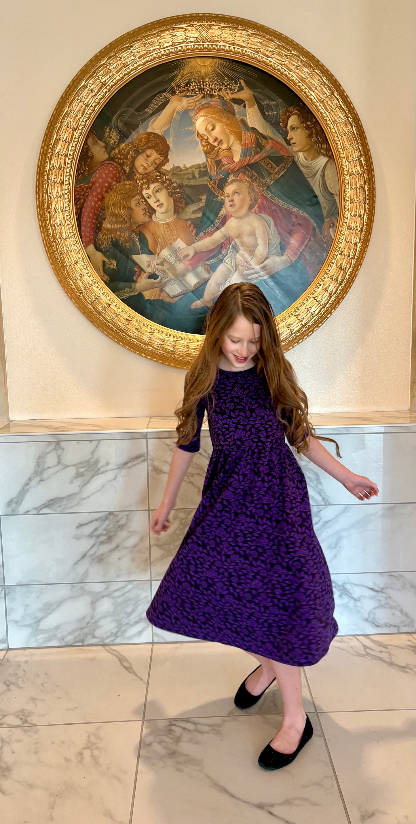 Tween's Our Lady of Sorrows Dress