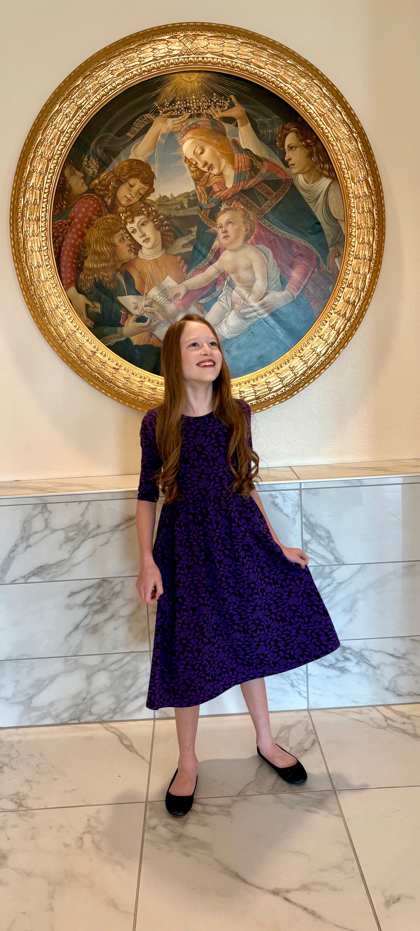 Tween's Our Lady of Sorrows Dress