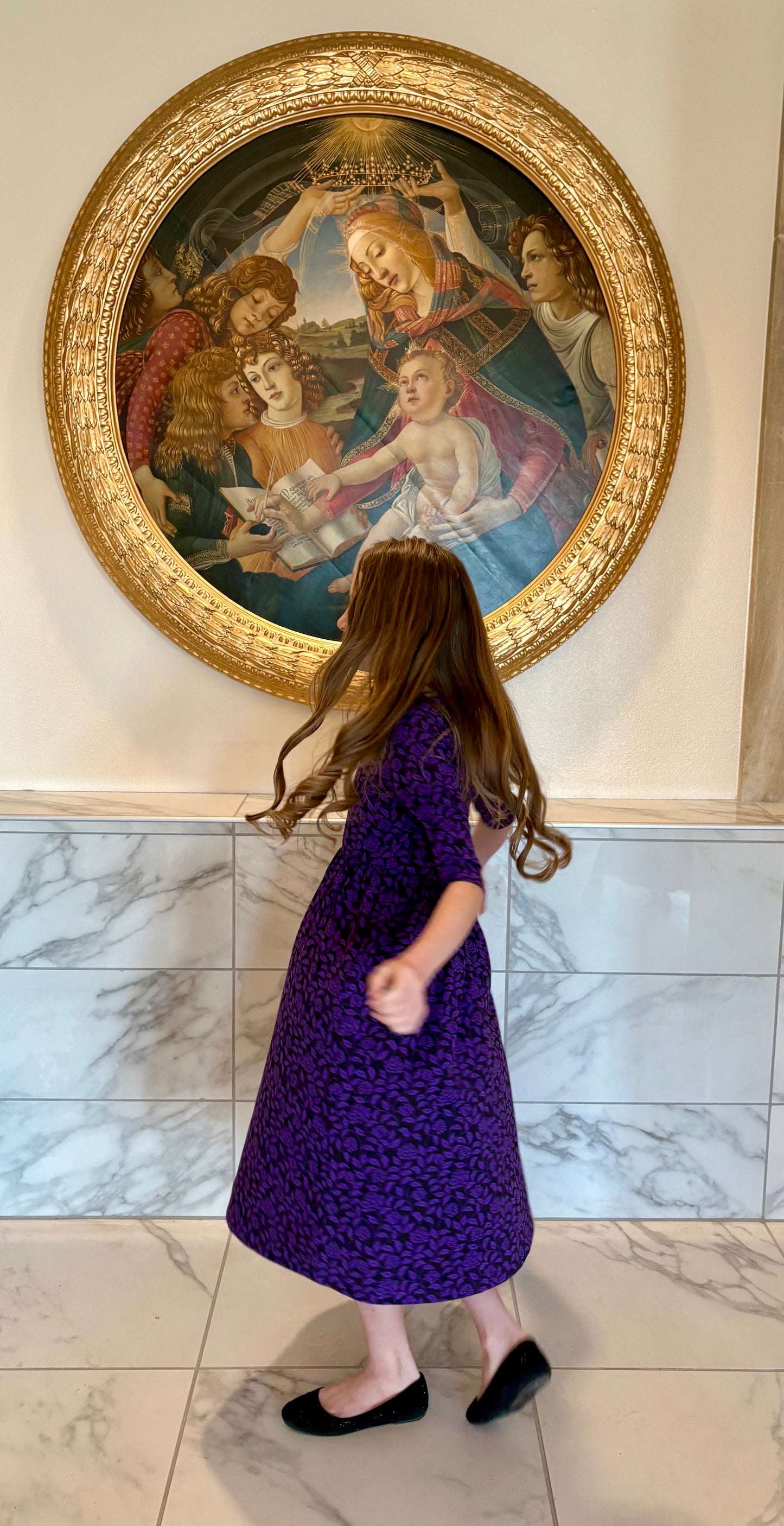 Tween's Our Lady of Sorrows Dress