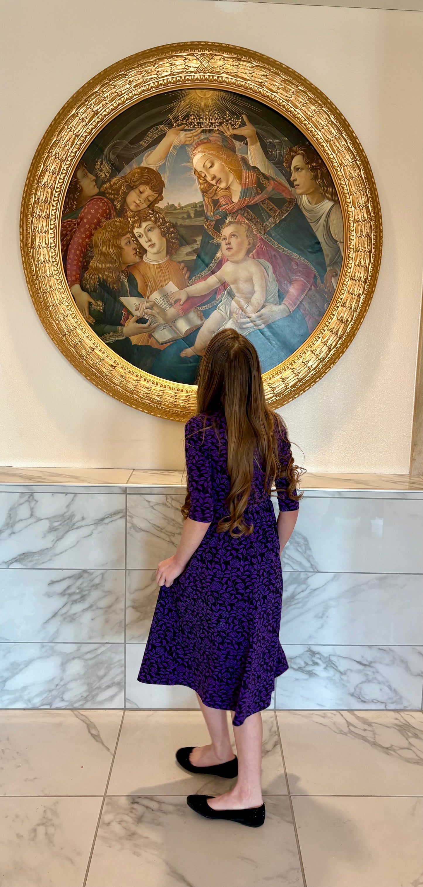 Tween's Our Lady of Sorrows Dress