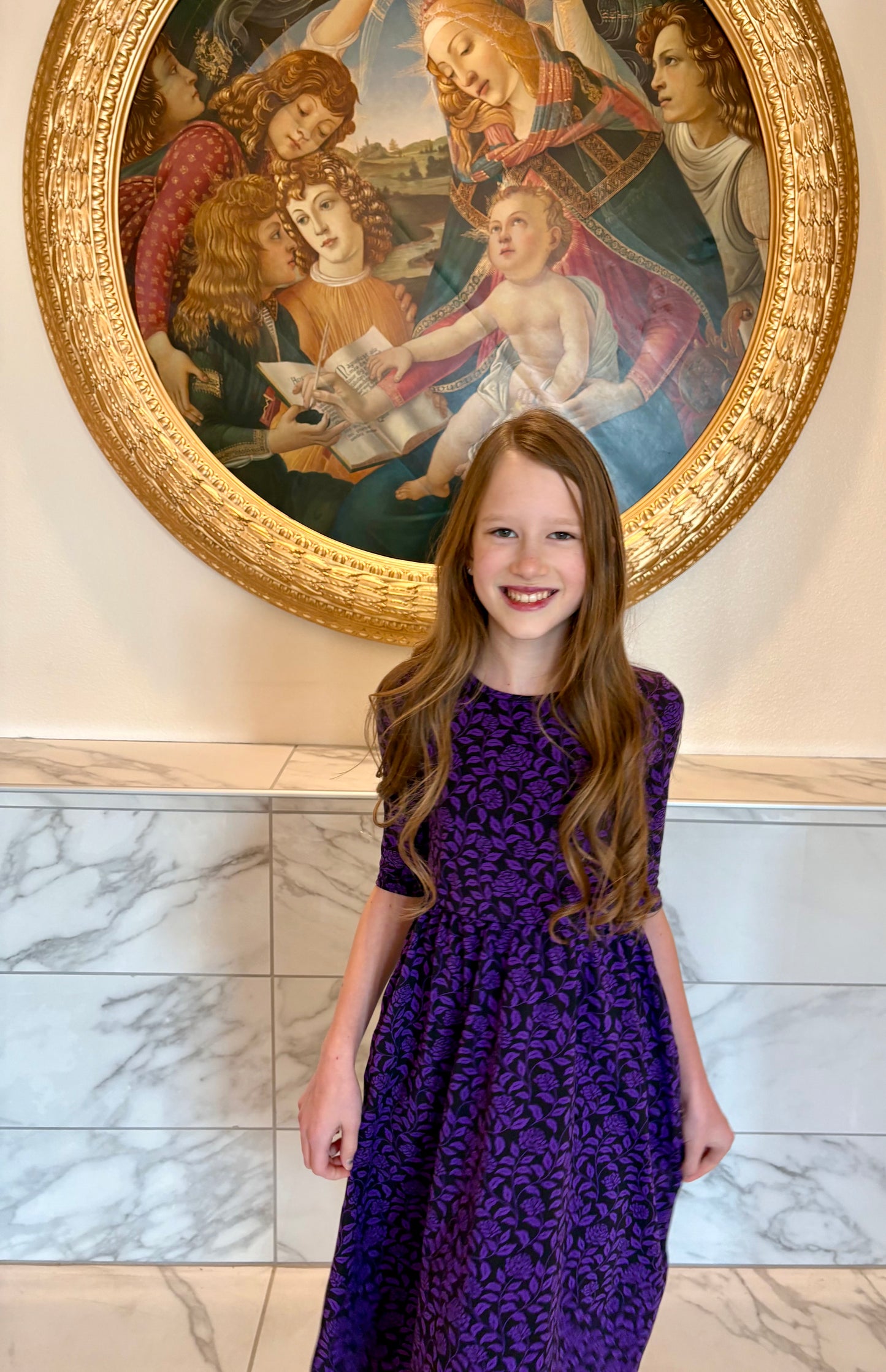 Tween's Our Lady of Sorrows Dress