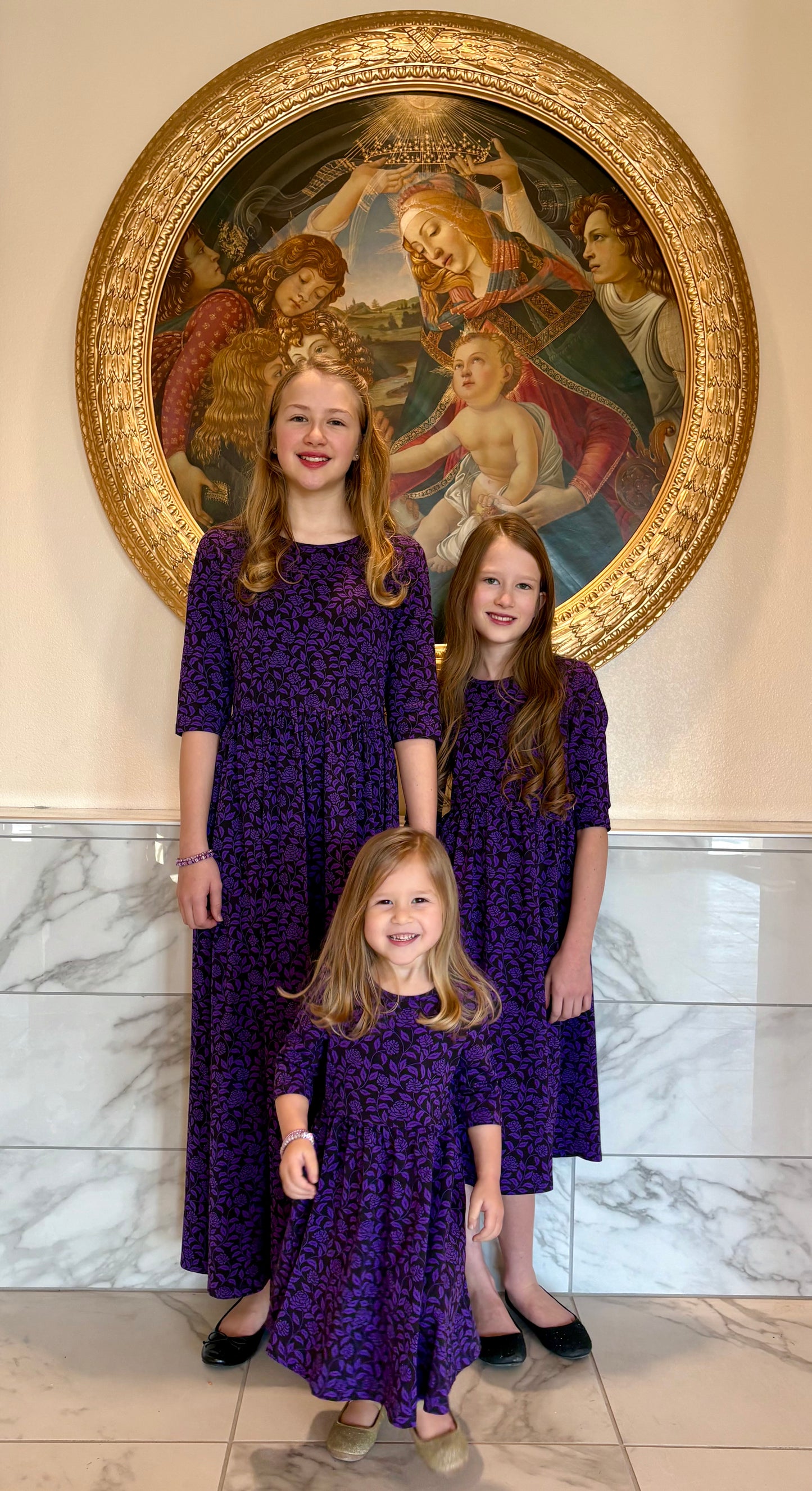 Little Girls Our Lady of Sorrows Dress