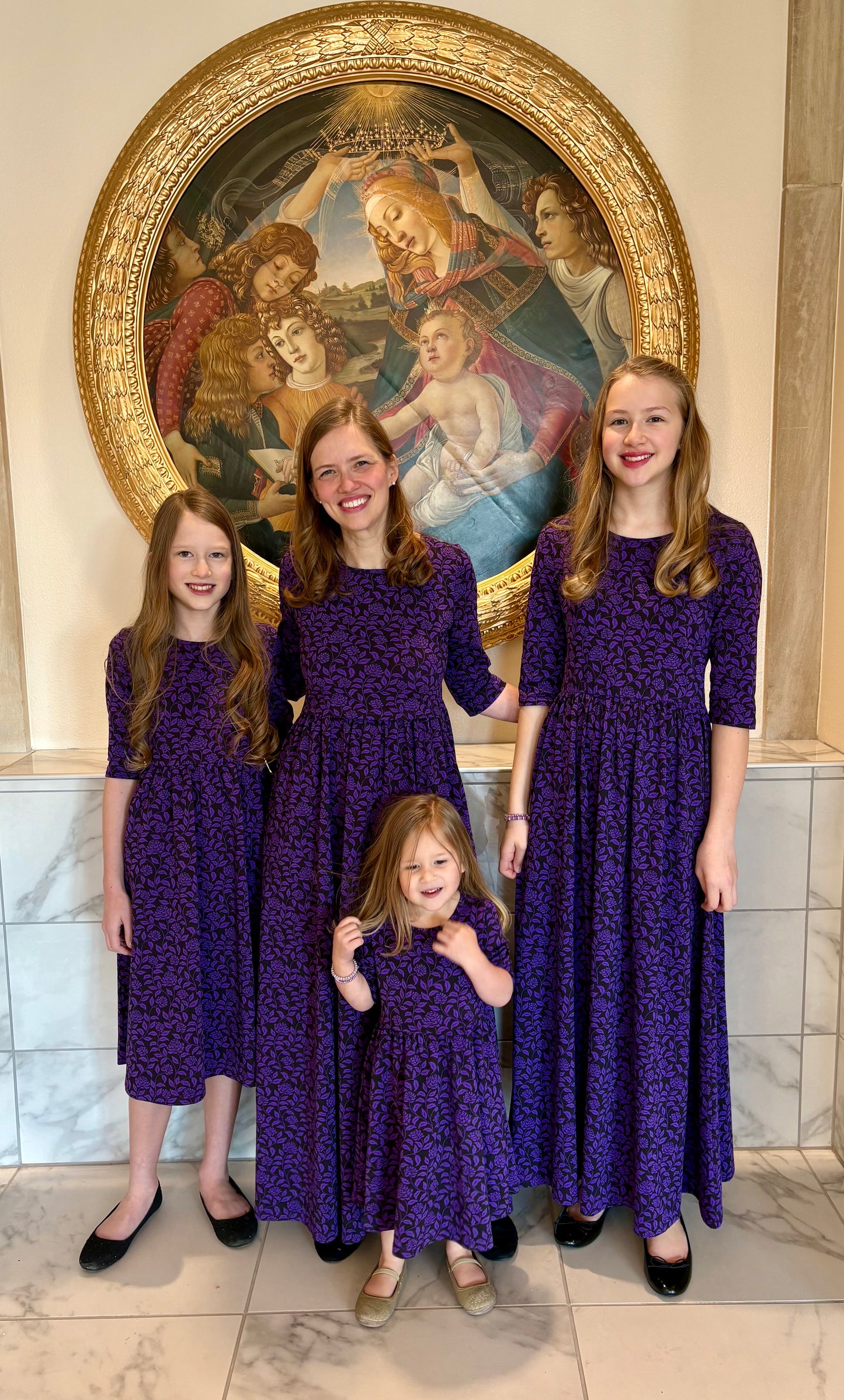 Little Girls Our Lady of Sorrows Dress