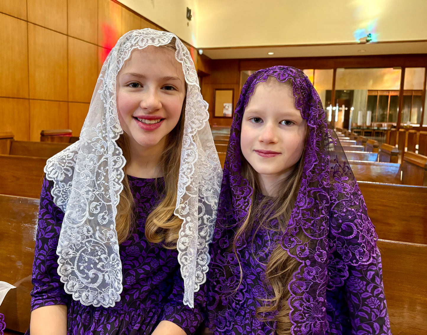 Women and Girls Chapel Veils
