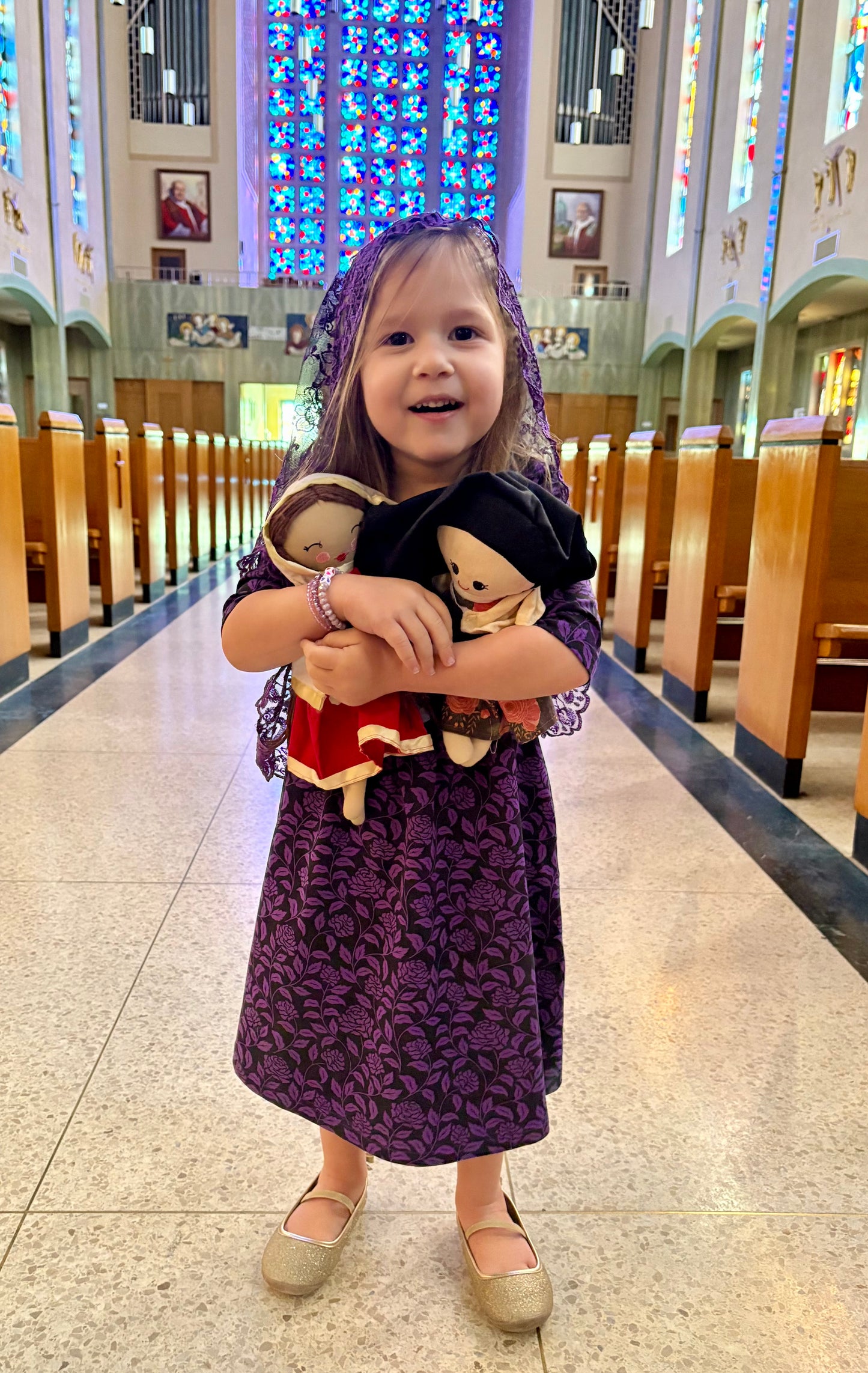 Little Girls Our Lady of Sorrows Dress