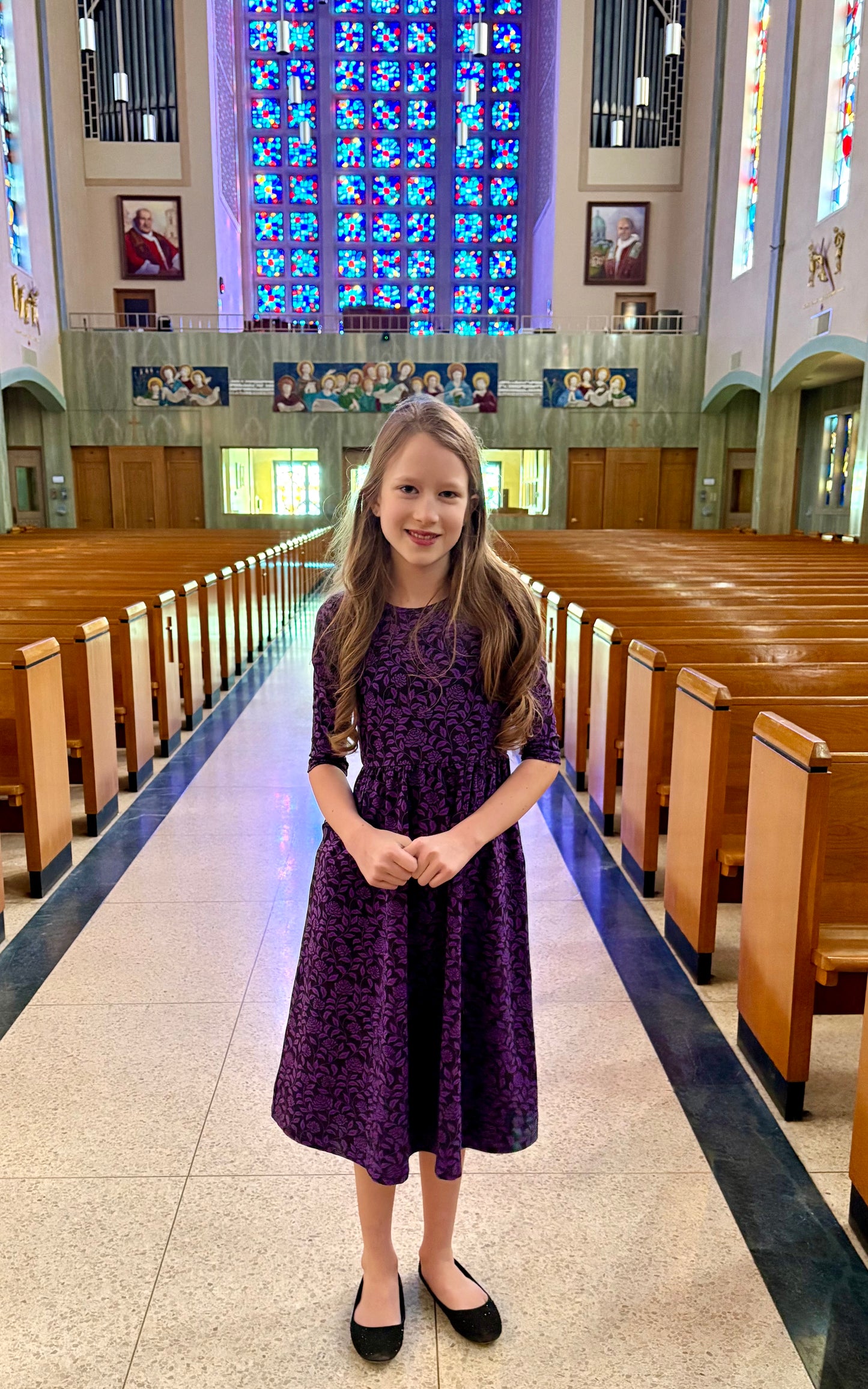 Tween's Our Lady of Sorrows Dress