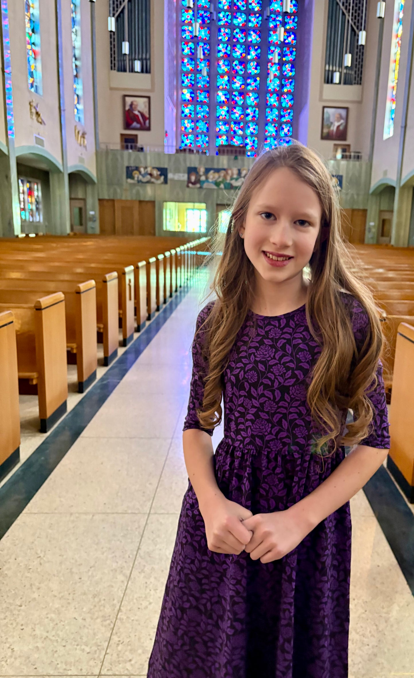 Tween's Our Lady of Sorrows Dress