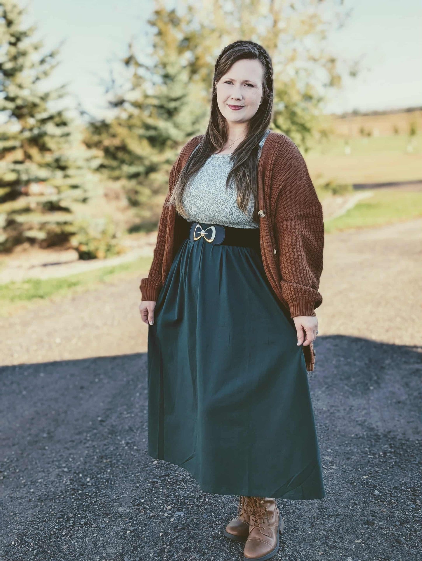 Women's Cloak of Brigid Dress (Nursing and Non-Nursing Options)