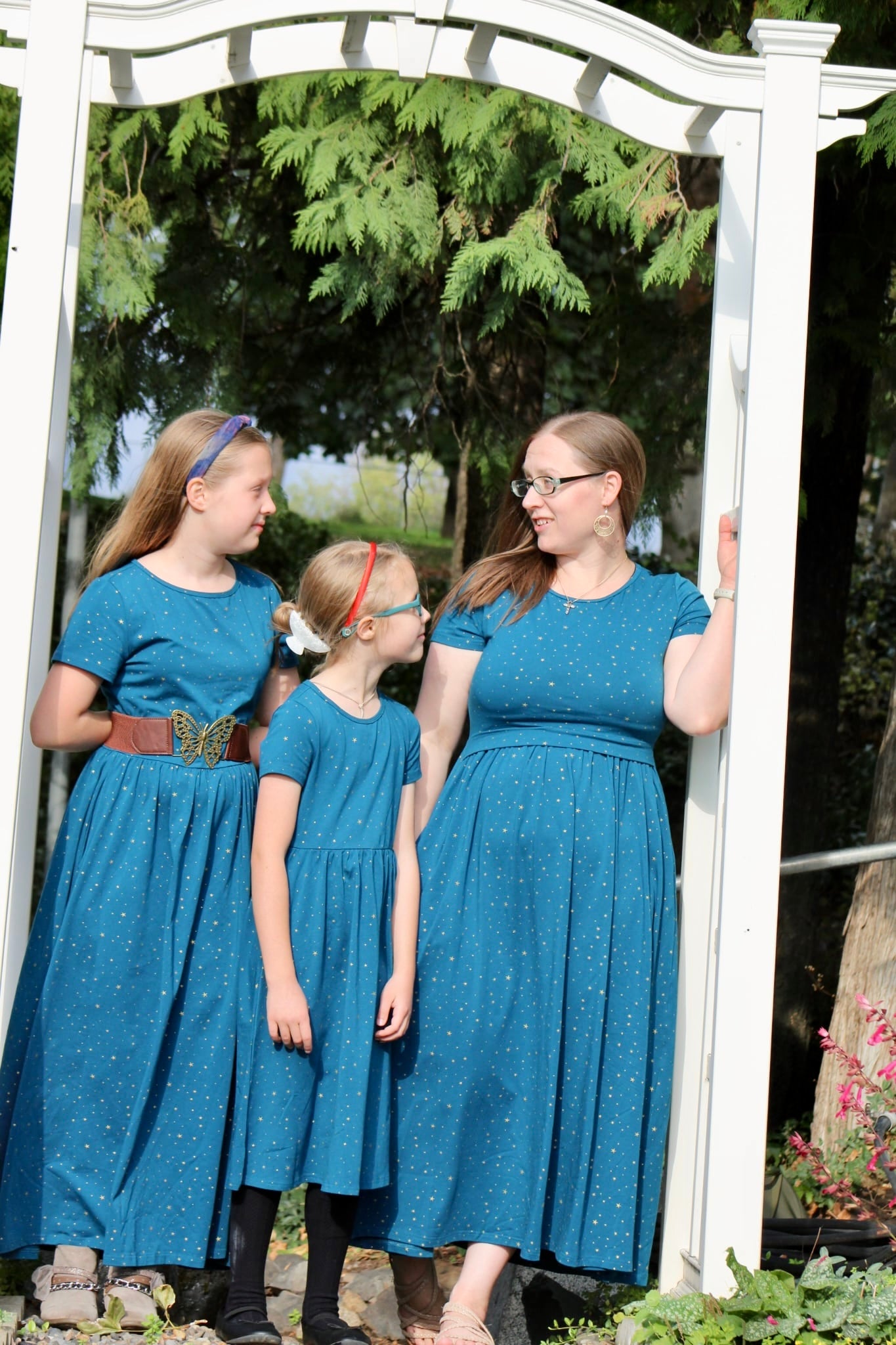 Little Girls Stars of Guadalupe Dress