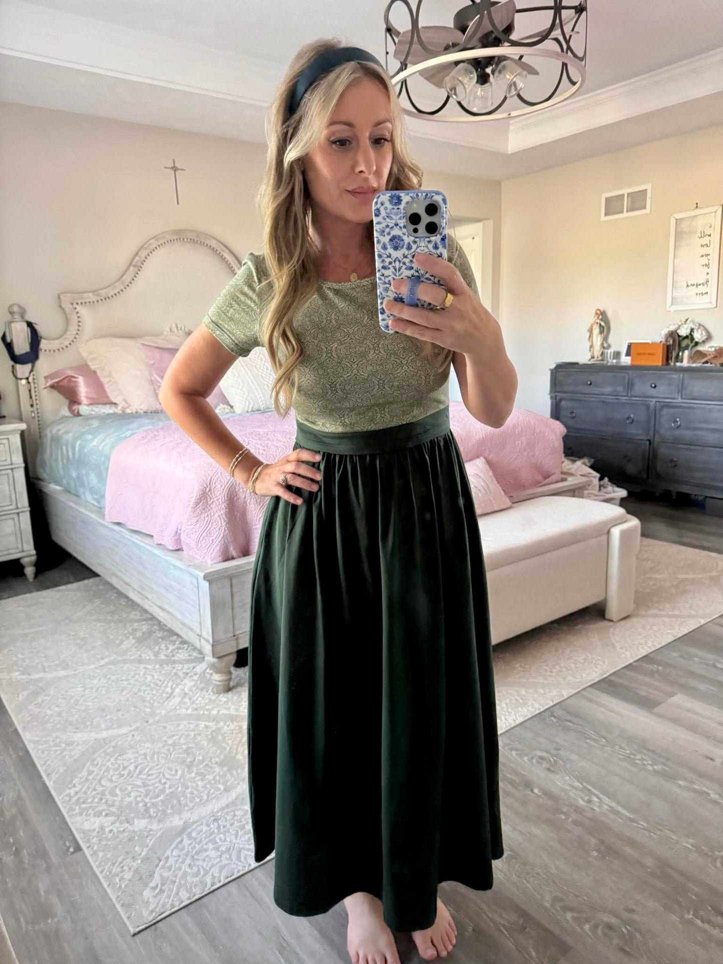 Women's Cloak of Brigid Dress (Nursing and Non-Nursing Options)