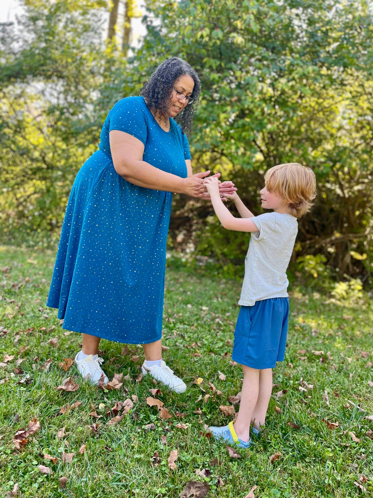 Women's Stars of Guadalupe Dress (Nursing and Non-Nursing Options)