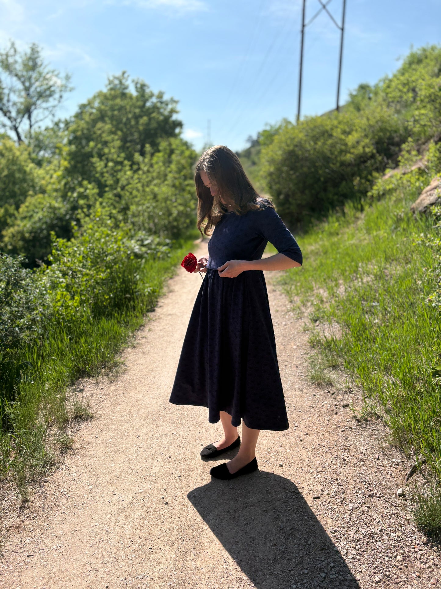 Women's Mystical Rose Dress (Nursing and Non-Nursing Options)