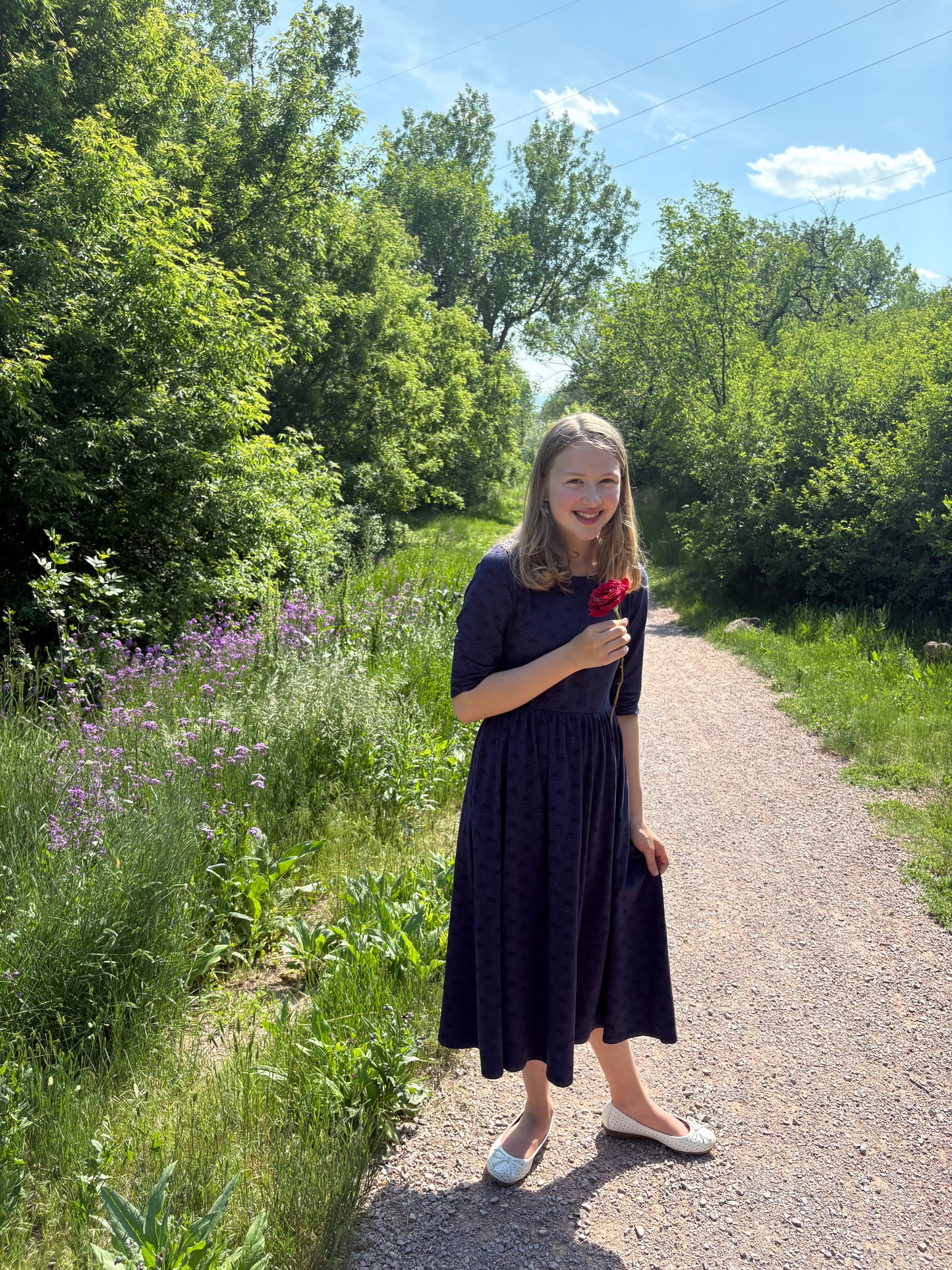 Women's Mystical Rose Dress (Nursing and Non-Nursing Options)