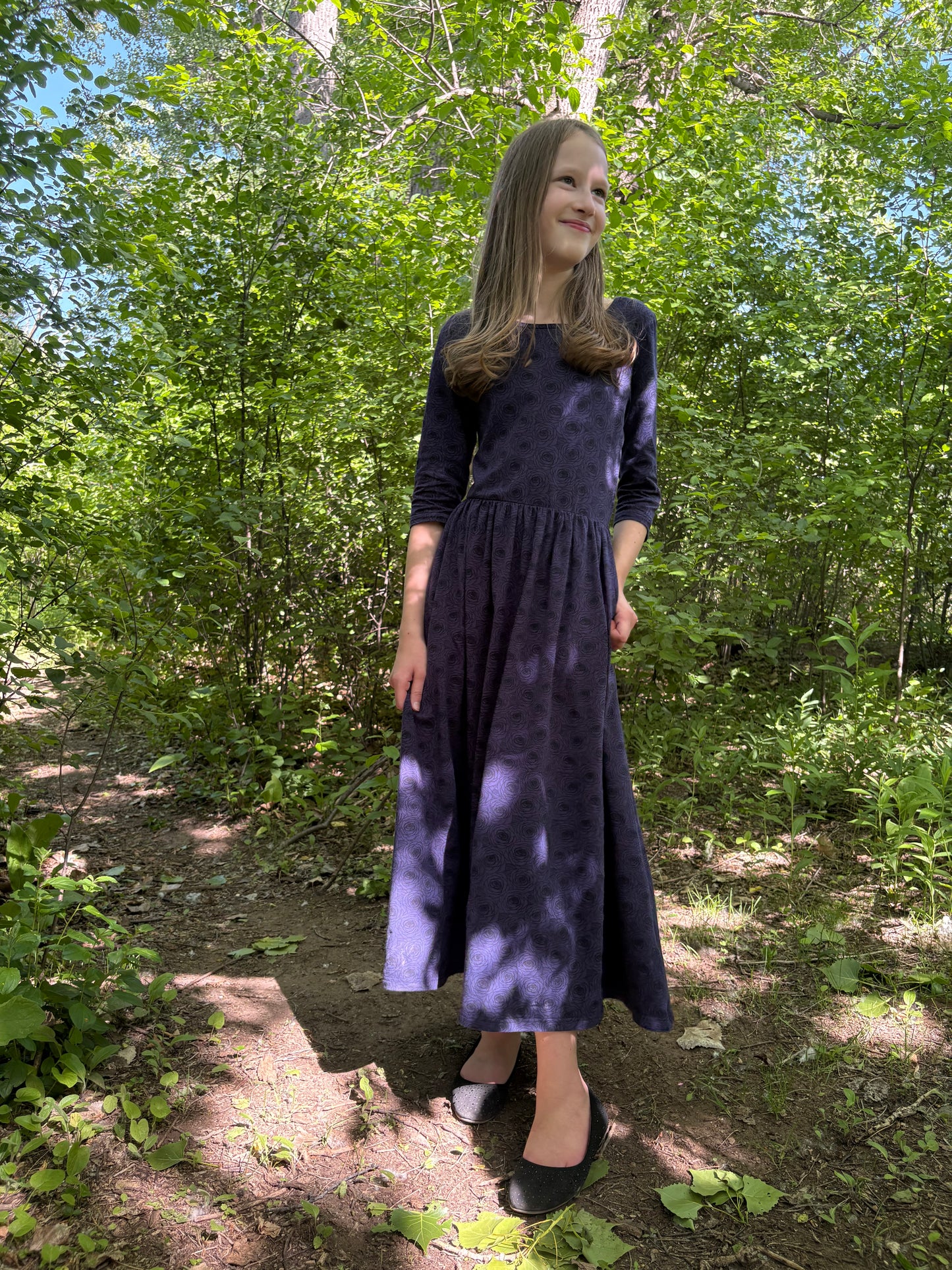 Women's Mystical Rose Dress (Nursing and Non-Nursing Options)