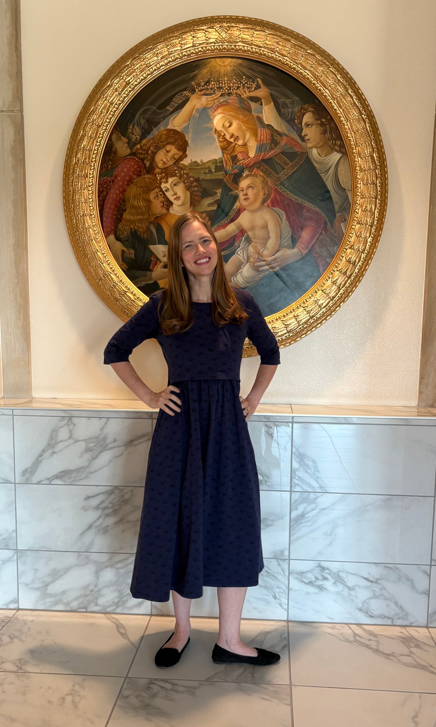 Women's Mystical Rose Dress (Nursing and Non-Nursing Options)