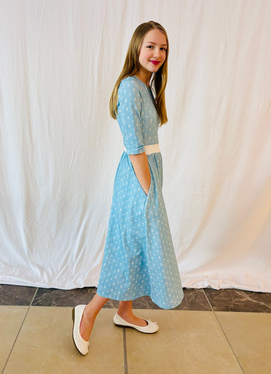 Women's Lovely Lourdes Dress (Nursing and Non-Nursing Options)