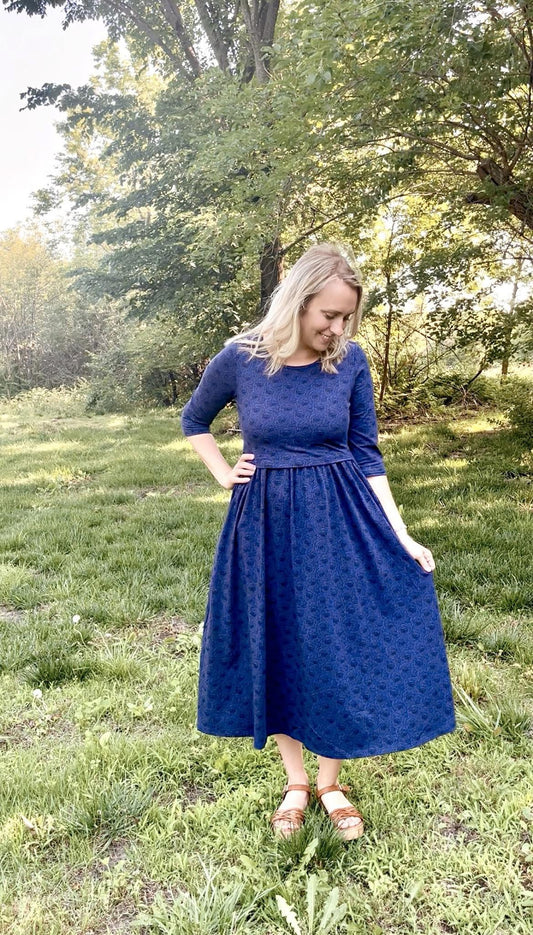 Women's Mystical Rose Dress (Nursing and Non-Nursing Options)
