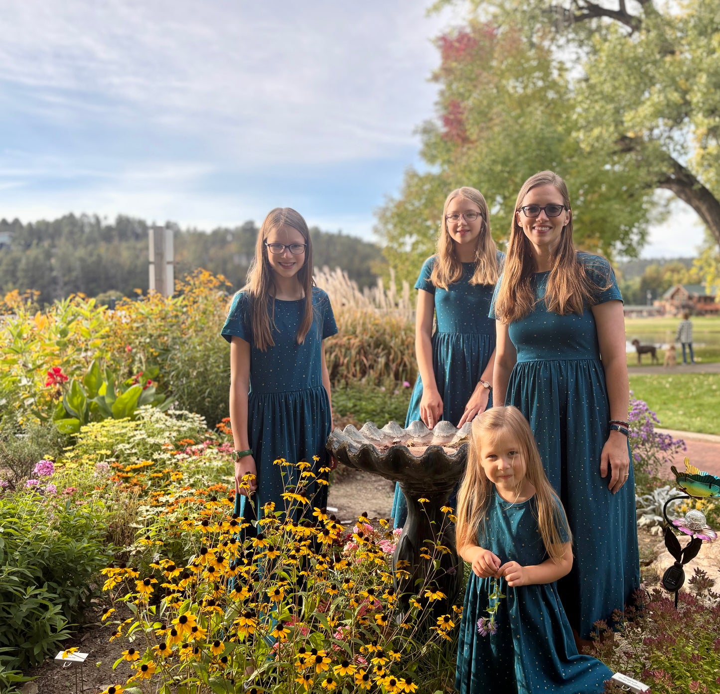 Little Girls Stars of Guadalupe Dress