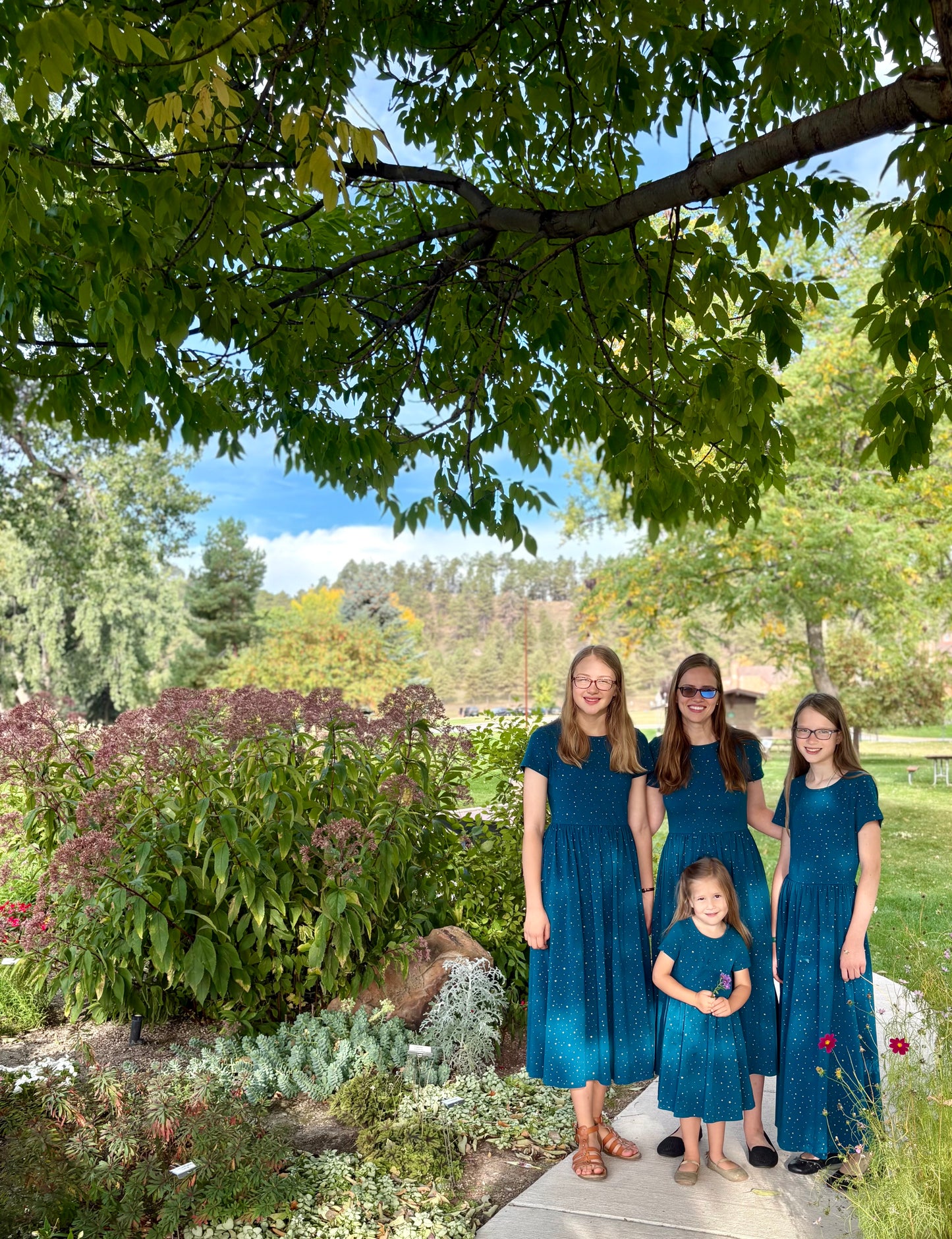 Women's Stars of Guadalupe Dress (Nursing and Non-Nursing Options)