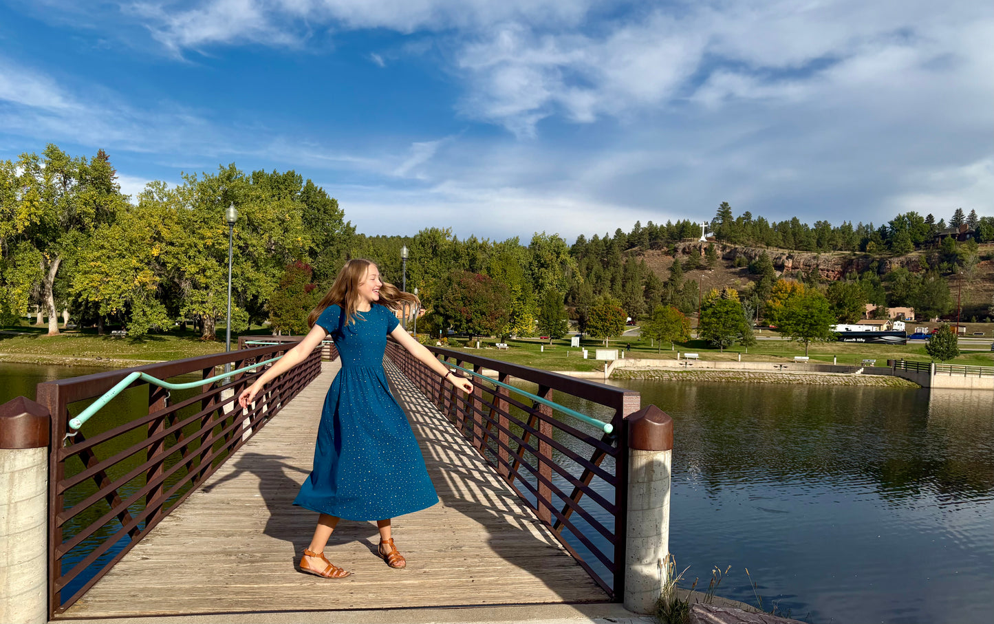 Women's Stars of Guadalupe Dress (Nursing and Non-Nursing Options)