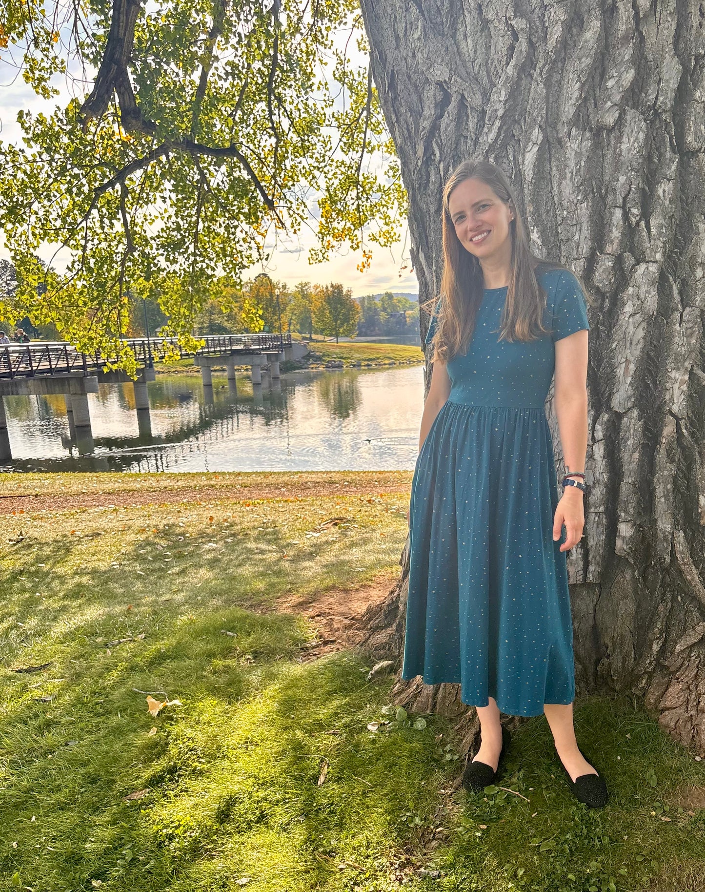 Women's Stars of Guadalupe Dress (Nursing and Non-Nursing Options)