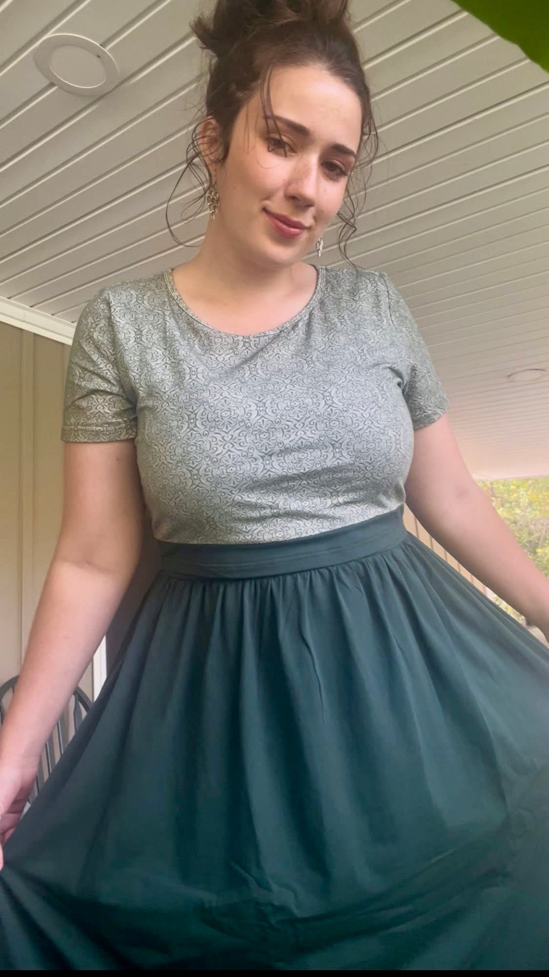 Women's Cloak of Brigid Dress (Nursing and Non-Nursing Options)