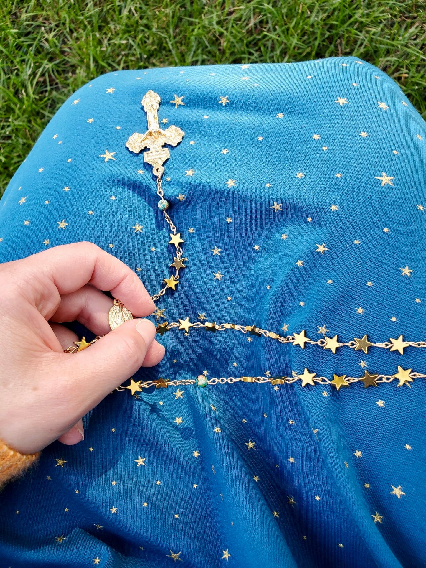 Women's Stars of Guadalupe Dress (Nursing and Non-Nursing Options)