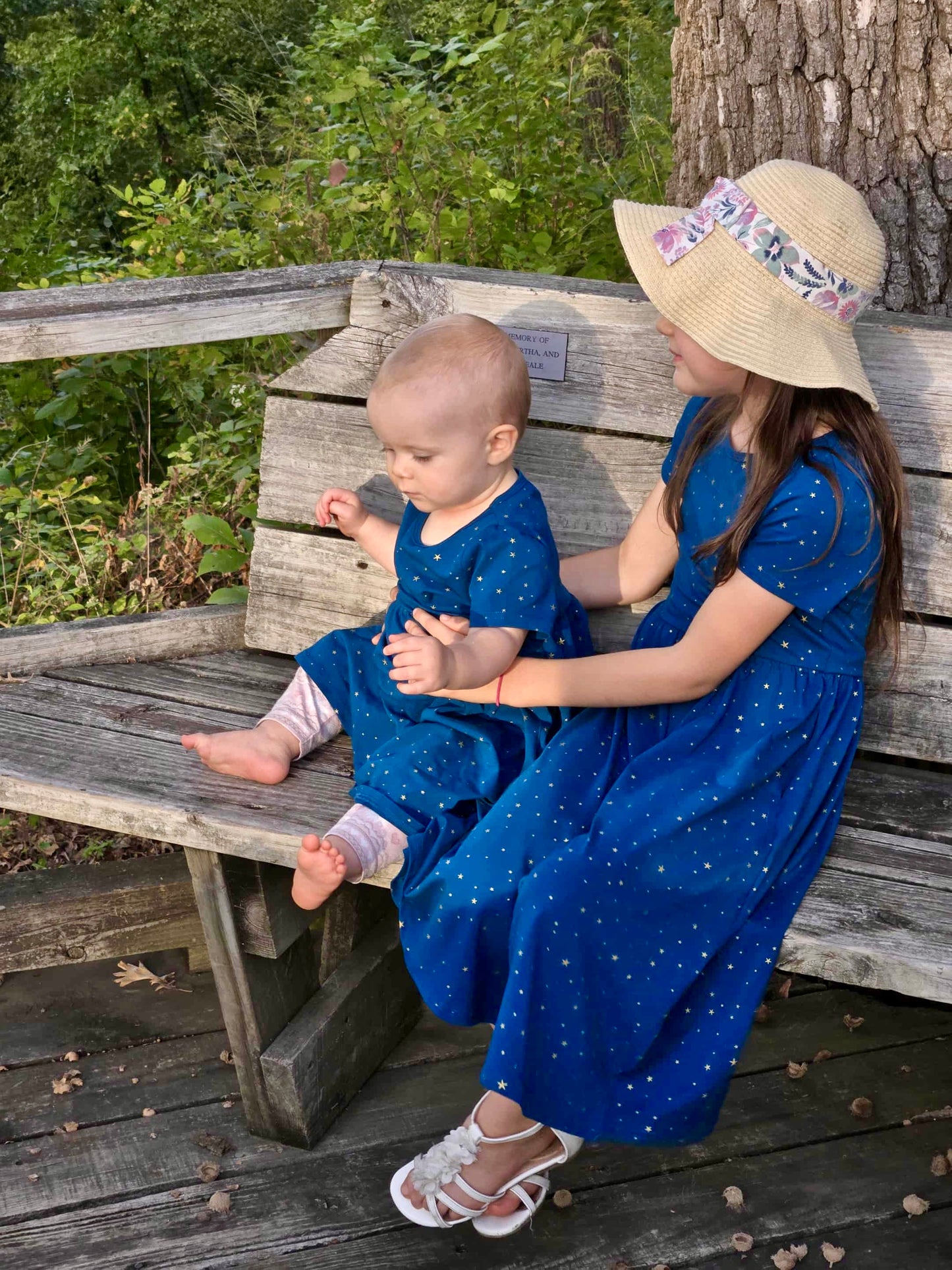 Little Girls Stars of Guadalupe Dress