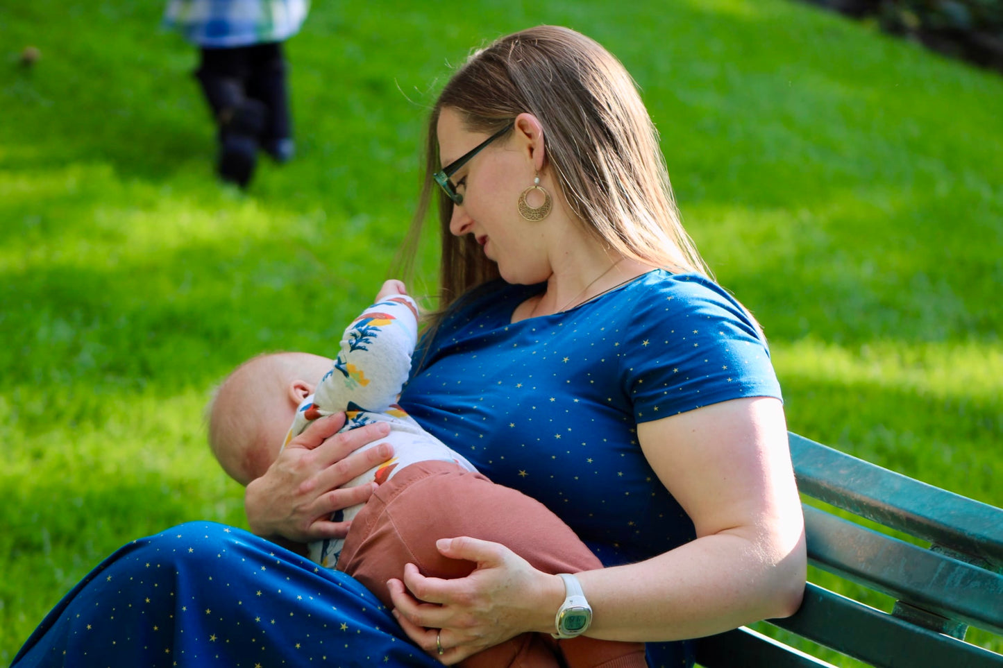 Women's Stars of Guadalupe Dress (Nursing and Non-Nursing Options)