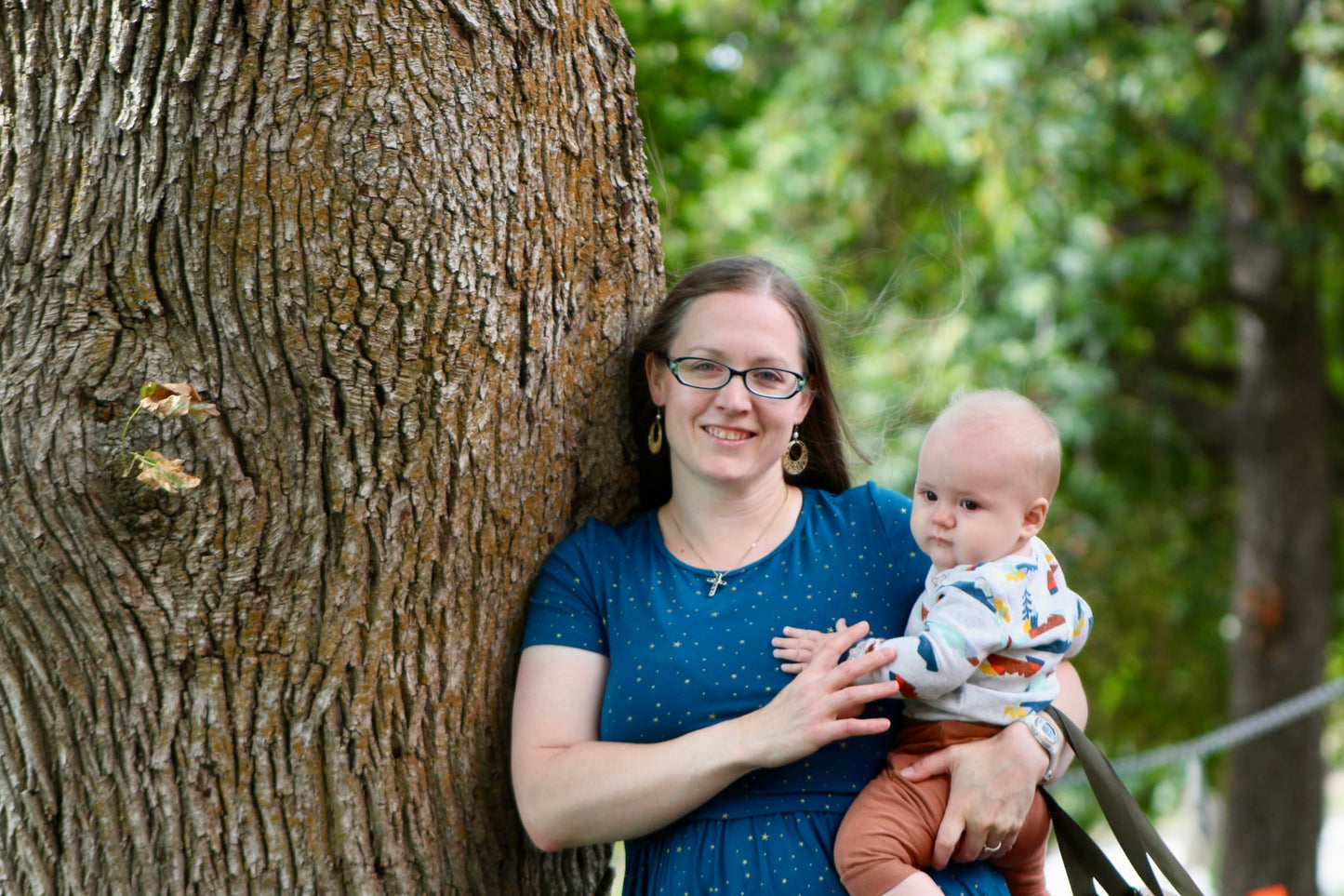 Women's Stars of Guadalupe Dress (Nursing and Non-Nursing Options)