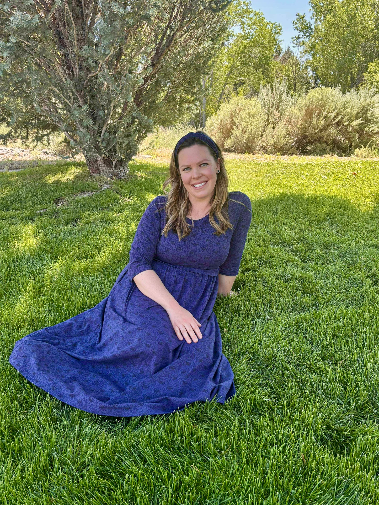 Women's Mystical Rose Dress (Nursing and Non-Nursing Options)